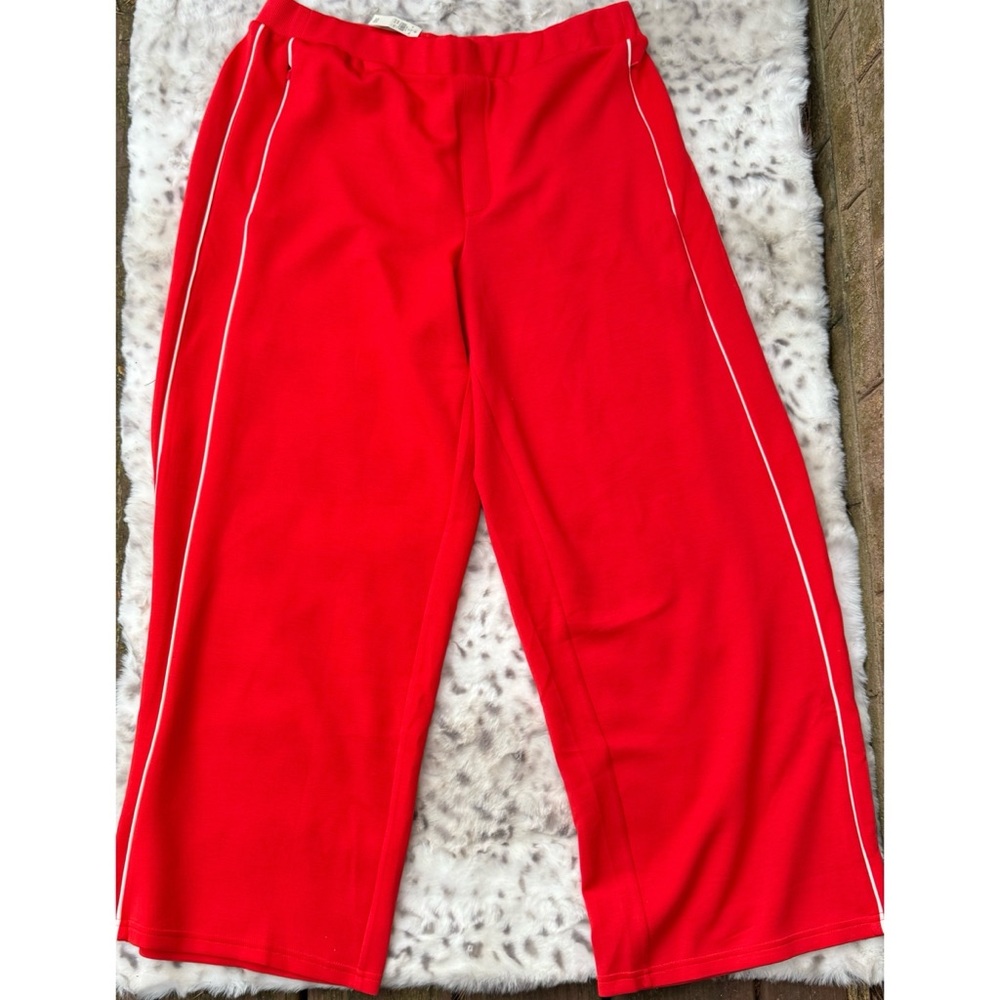 NWT Aerie Red Offline ChillUp Track Trouser - Picture 3 of 8